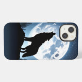 オオカミ iPhoneケース (裏面横)