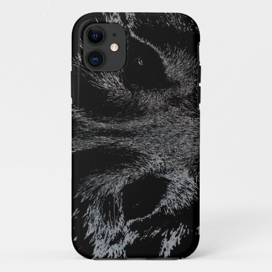 オオカミ iPhone 5 ケース オオカミの子どもの目 ケース オオカミのギフト Case-Mate iPhoneケース (裏面)