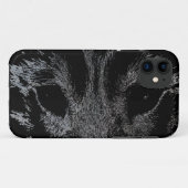 オオカミ iPhone 5 ケース オオカミの子どもの目 ケース オオカミのギフト Case-Mate iPhoneケース (裏面(横))
