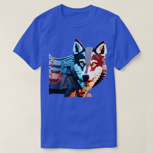 オオカミ Tシャツ (デザイン正面)