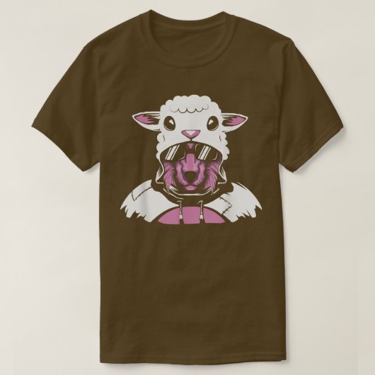 オオカミ Tシャツ (デザイン正面)