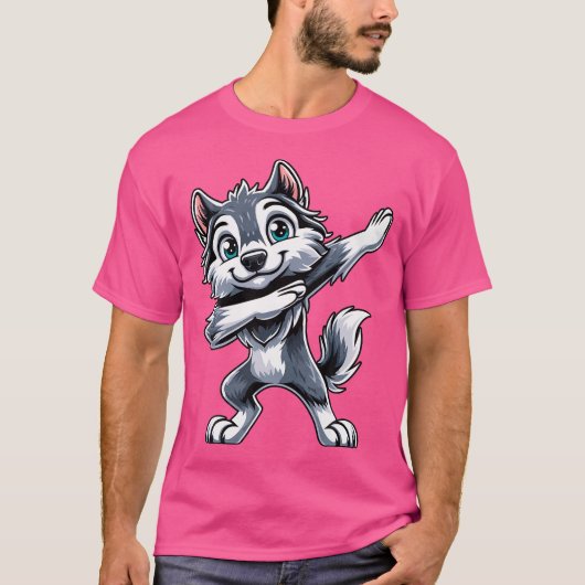 オオカミ Tシャツ (正面)