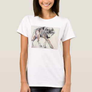 オオカミ Tシャツ