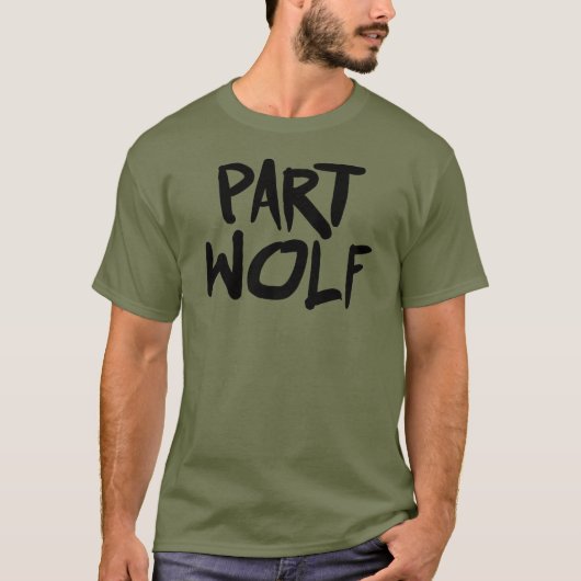 オオカミ Tシャツ (正面)