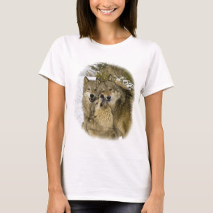 オオカミ Tシャツ