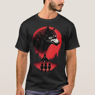 オオカミ Tシャツ