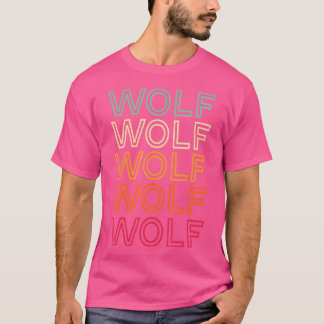 オオカミ Tシャツ