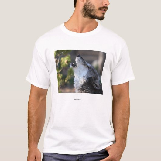 オオカミ Tシャツ (正面)
