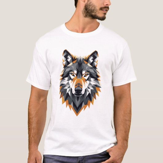 オオカミ Tシャツ (正面)