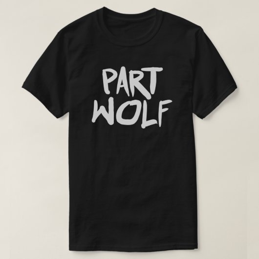 オオカミ Tシャツ (デザイン正面)