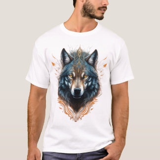 オオカミ Tシャツ