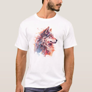 オオカミ Tシャツ