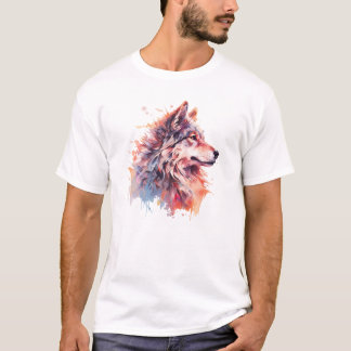 オオカミ Tシャツ