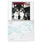 オオカミCalander カレンダー (3月 2027)