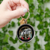 オオカミDreamcatcher キーホルダー (手)