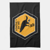 オオカミFC キッチンタオル (縦)