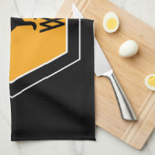 オオカミFC キッチンタオル (四つ折り)