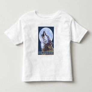 オオカミHowlingNewメキシコ トドラーTシャツ