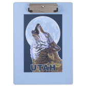 オオカミHowlingUtah クリップボード (正面)