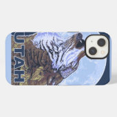 オオカミHowlingUtah iPhoneケース (裏面横)