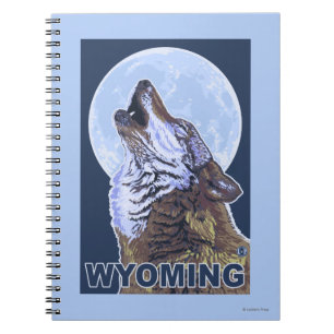 オオカミHowlingWyoming ノートブック