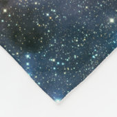 オオカミRayetの星WR 22のまわりのカリーナの星雲 フリースブランケット (角)