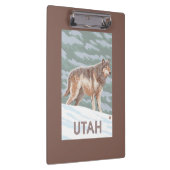 オオカミStandingUtah クリップボード (右)