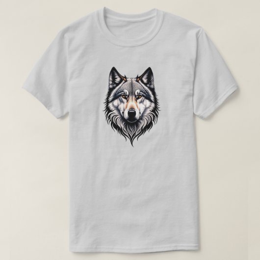 オオカミTシャツ Tシャツ (デザイン正面)