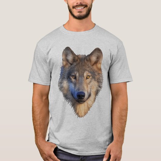 オオカミTシャツ Tシャツ (正面)