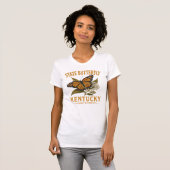 オオカメノコチョウの自然史デザイン Tシャツ (正面フル)