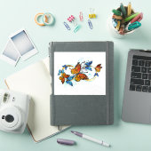 オオカモメチョウの無限 シール (iPadカバー)