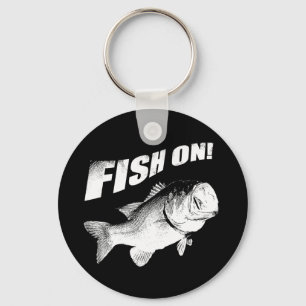 オオクチバスの魚 キーホルダー