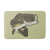 オオクチバス バスマット (正面)