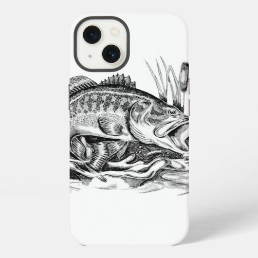 オオクチバス iPhoneケース (裏面)
