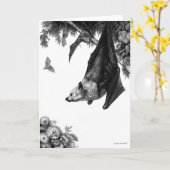 オオコウモリカード カード (黄色い花)