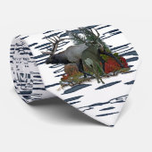 オオシカおよびシカ ネクタイ (ロール)