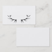 オオシカの枝角の名刺 名刺 (正面/裏面)