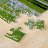 オオシカの角のアイリス山 ジグソーパズル (側面)