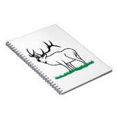 オオシカの輪郭 ノートブック (右側)