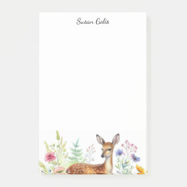 オオシカパーソナライズされた鹿 ポストイット