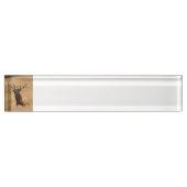 オオシカ充満 デスクネームプレート (正面)