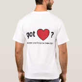 オオシカ慈善T Tシャツ (裏面)