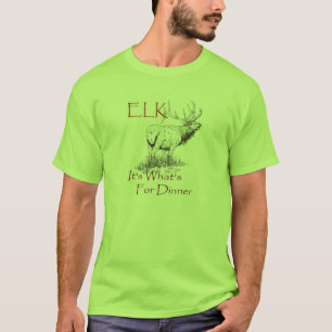 オオシカ….それはであるものが夕食のためです Tシャツ