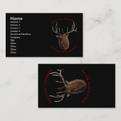 オオシカ 名刺 (正面/裏面)