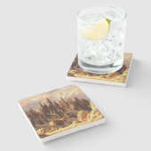 オオシカBull ストーンコースター (横)