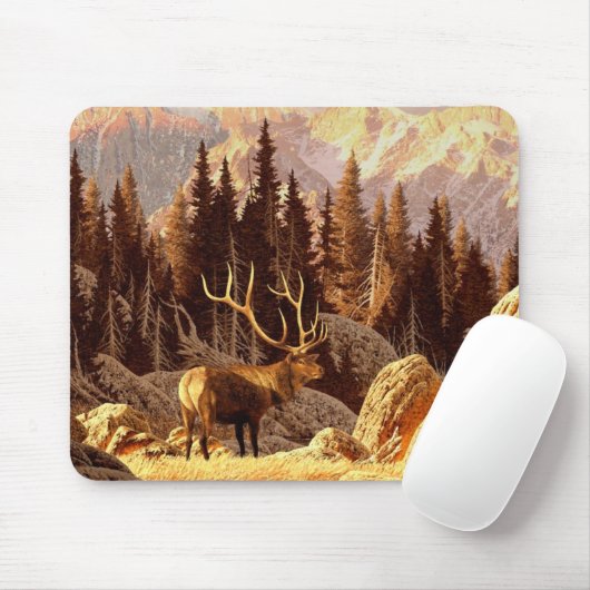 オオシカBull マウスパッド (マウス)