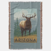 オオシカSceneArizona スローブランケット (正面縦)