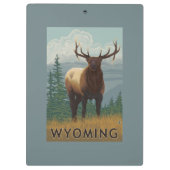オオシカSceneWyoming クリップボード (裏面)