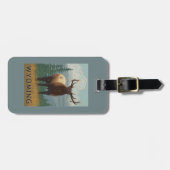 オオシカSceneWyoming ラゲッジタグ (正面横)