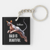 オオハゲが美しい キーホルダー (裏面)